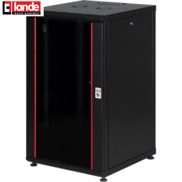 22U 600x600 Network Kabini Siyah