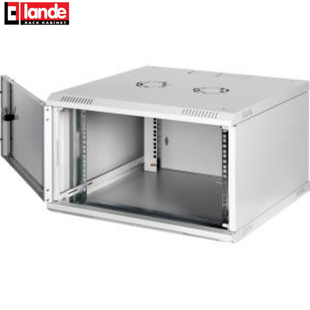 7U 600x450 Duvar Tipi Kabinet - Gri