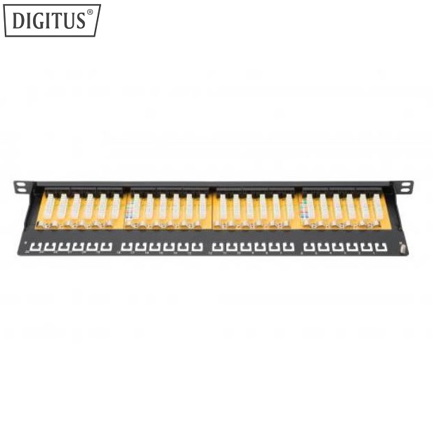Dolu PatchPanel CAT6 UTP 0,5U