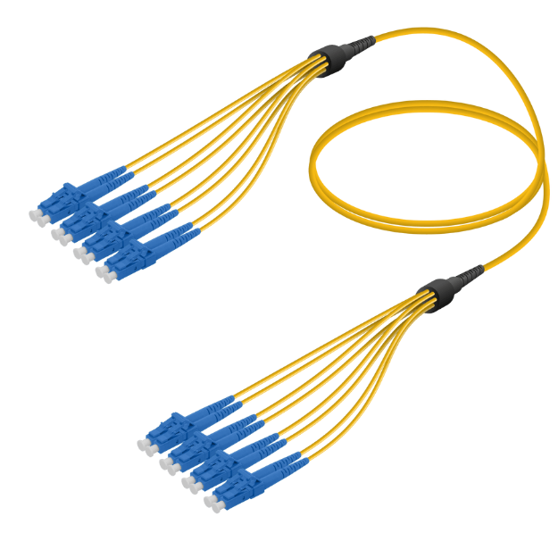 Fanout Kablo LC/UPC-LC/UPC 8 Fiber SM