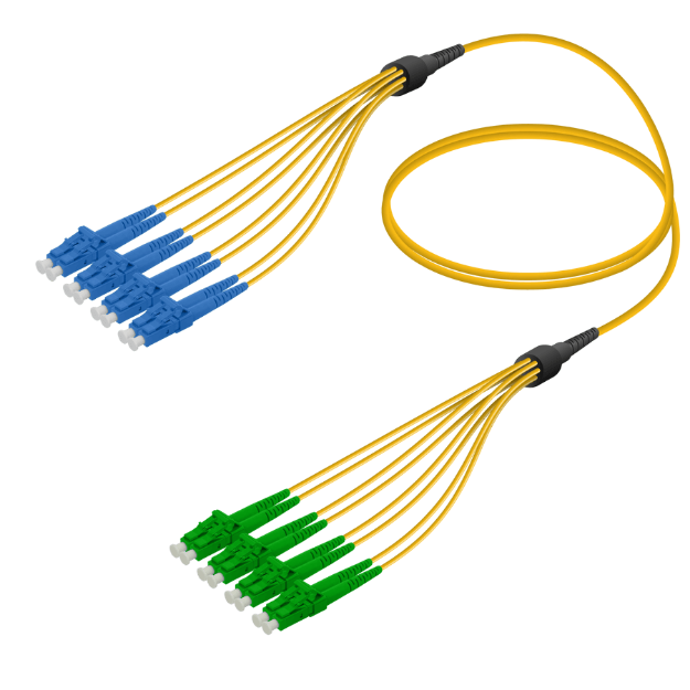 Fanout Kablo LC/UPC-LC/APC 8 Fiber SM