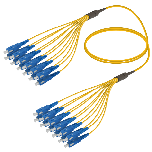 Fanout Kablo SC/UPC-SC/UPC 12 SM