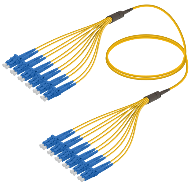 Fanout Kablo LC/UPC-LC/UPC 12 Fiber SM