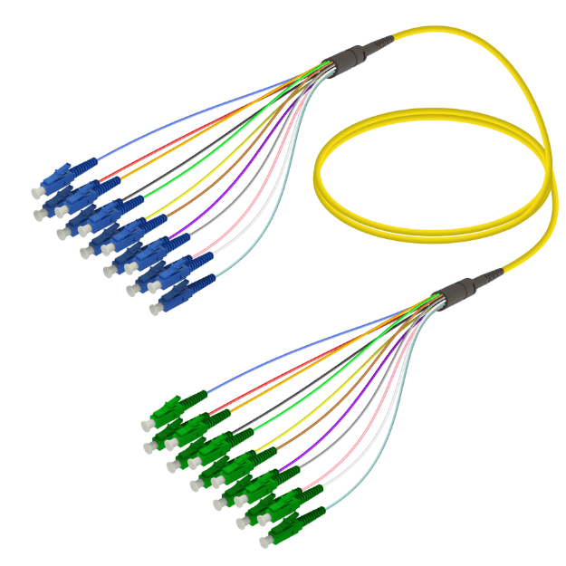 Fanout Kablo LC/UPC-LC/APC 12 Fiber SM