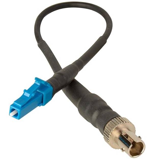 Kablolu Hibrit Coupler SM LC/UPC Male -ST/UPC Female